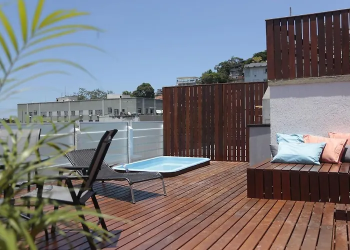 Cobertura Alto Luxo com Terraço, BBQ e Piscina - 6 Quartos Rio de Janeiro